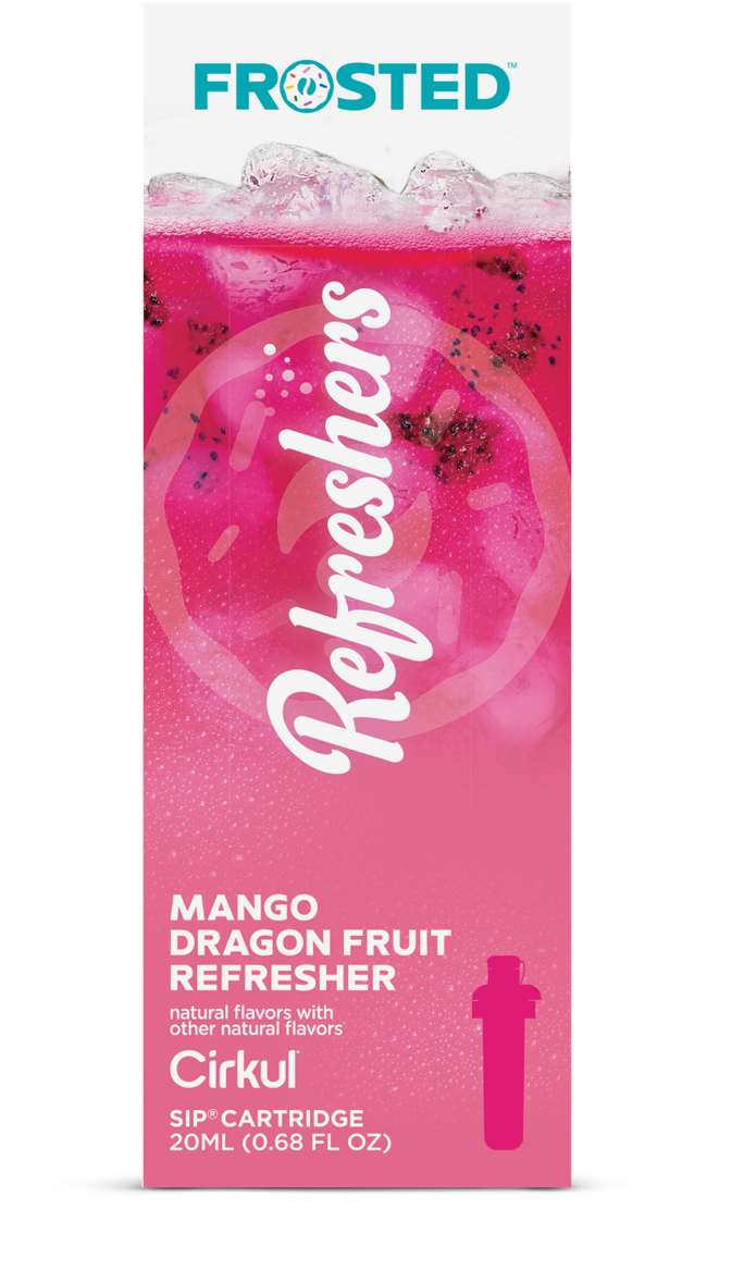Frosted Mango Dragon Fruit Refresher