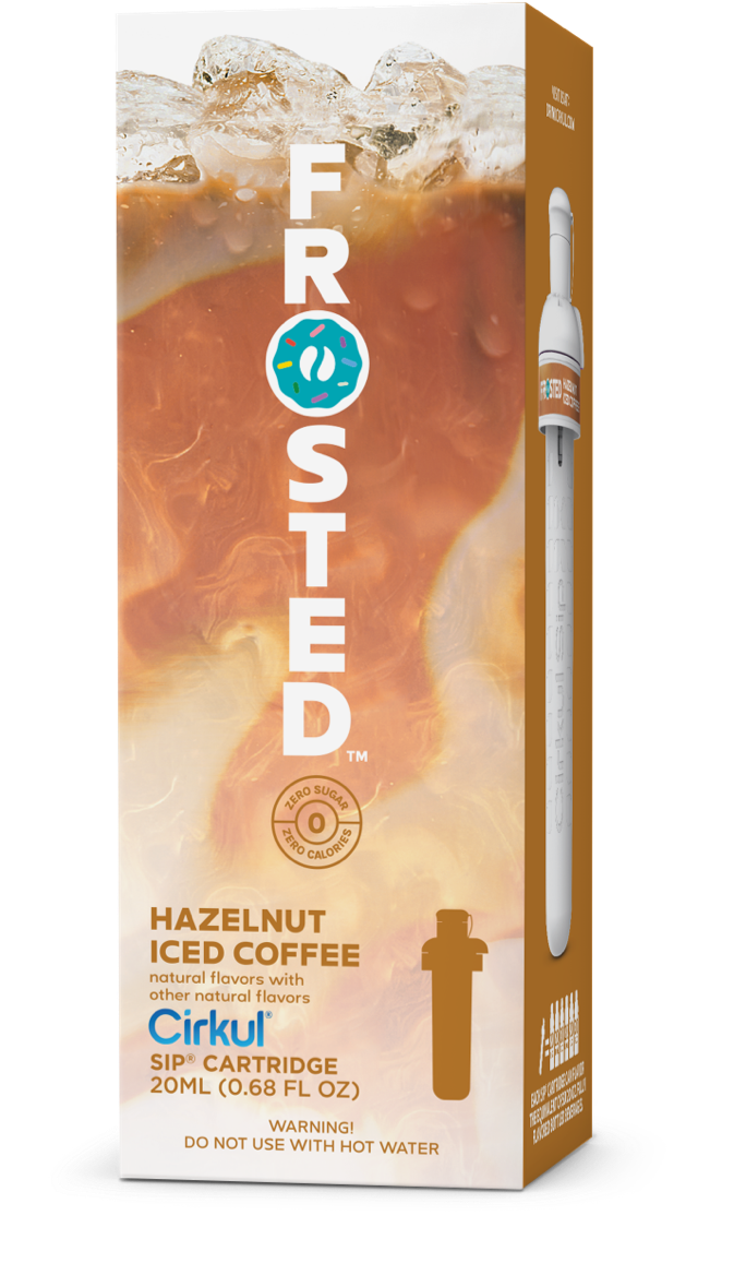 Frosted Hazelnut Iced Coffee