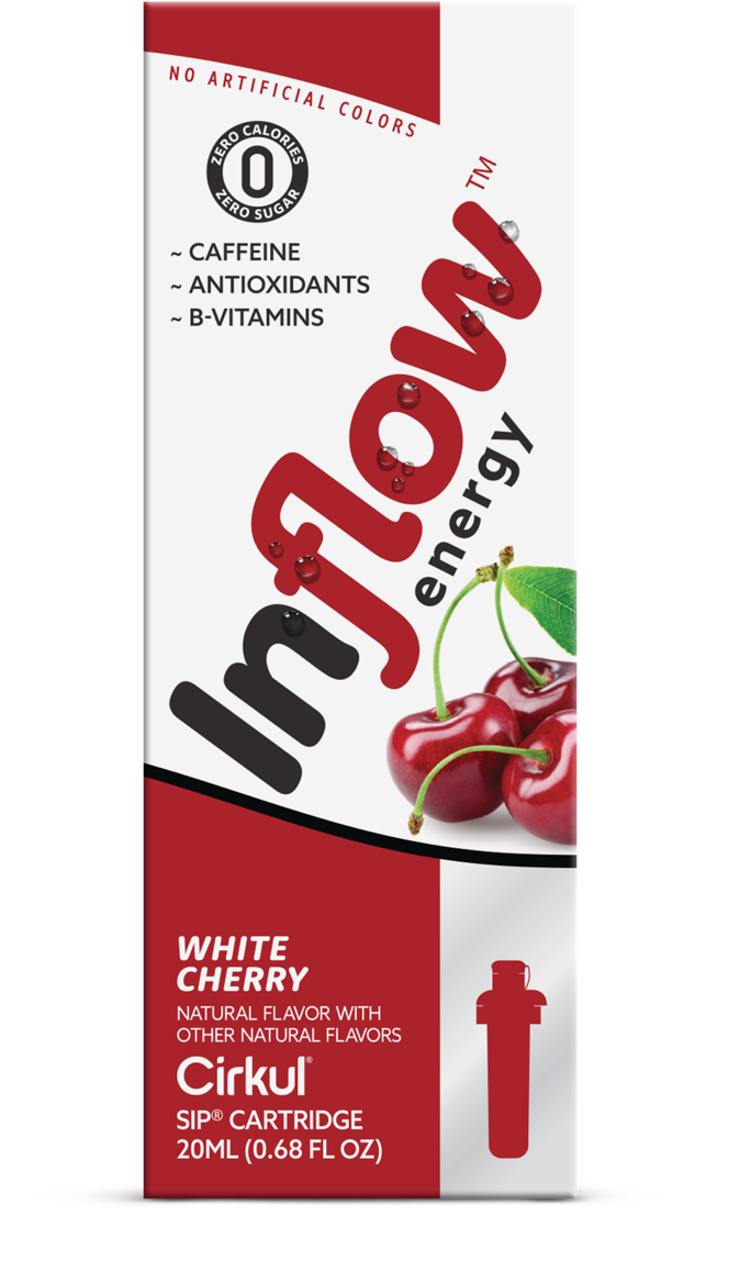 Inflow Energy White Cherry