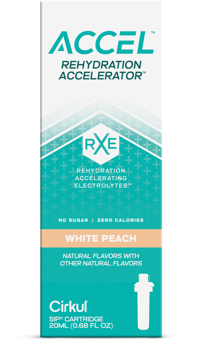 Accel White Peach