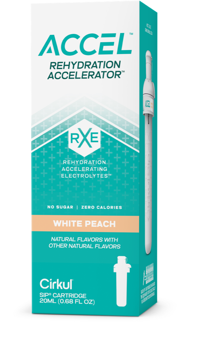 Accel White Peach