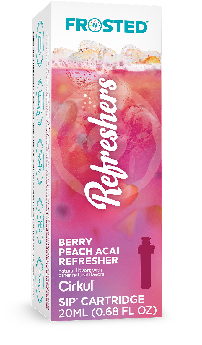 Frosted Berry Peach Acai Refresher