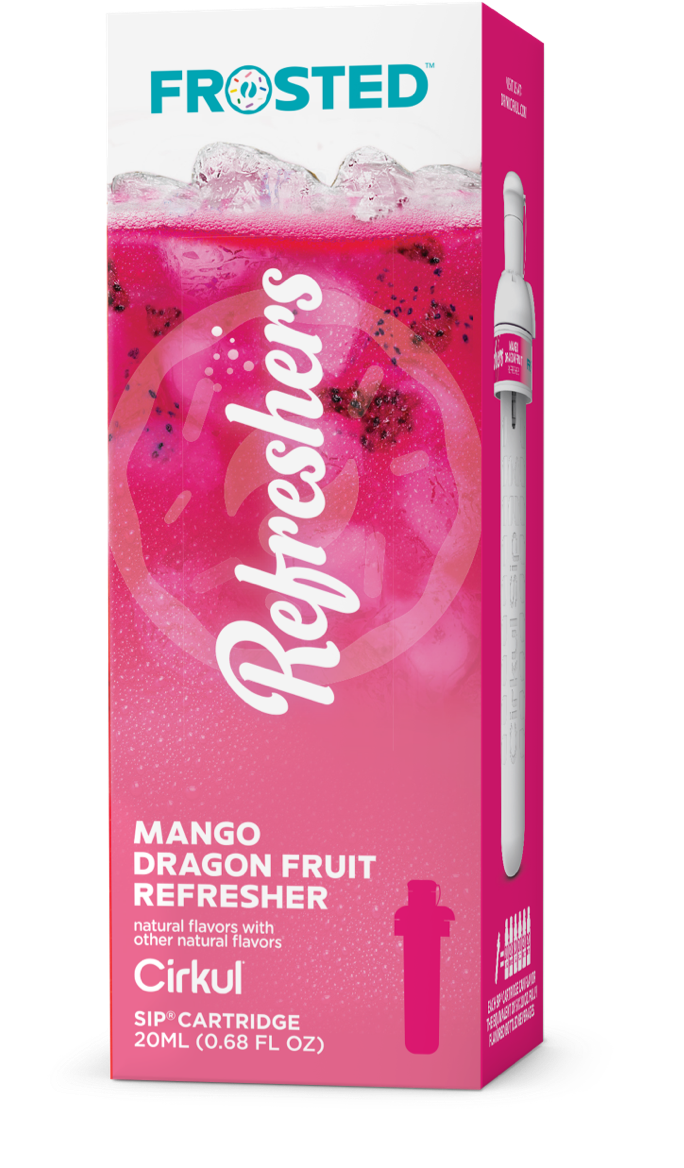 Frosted Mango Dragon Fruit Refresher