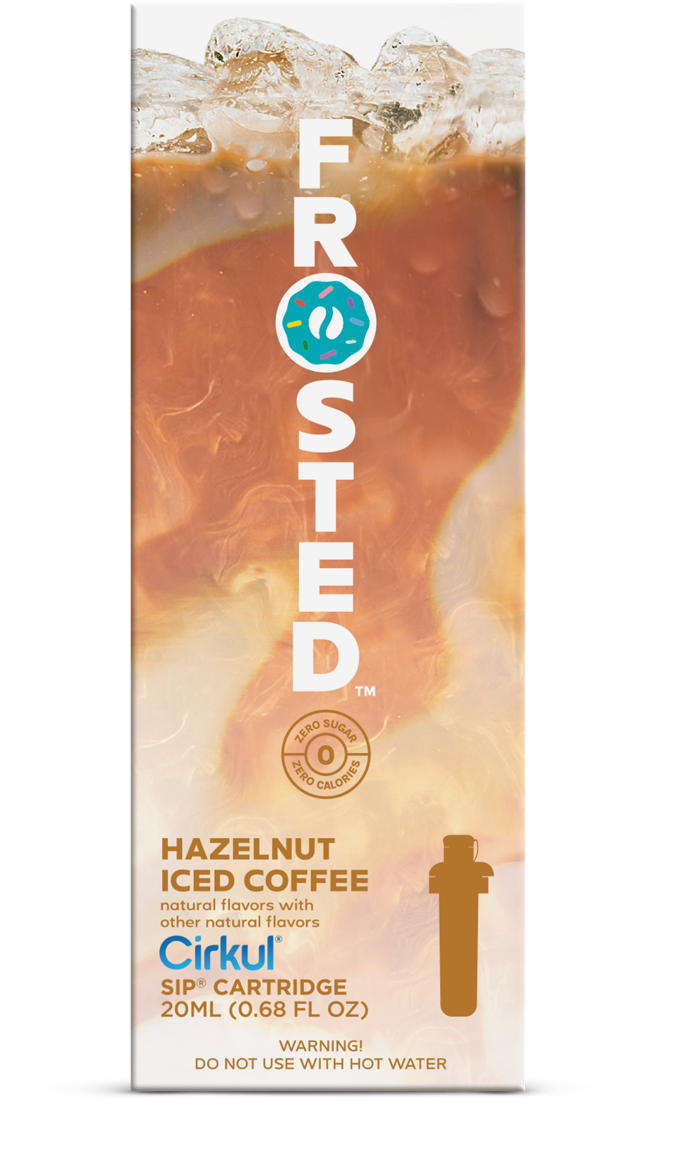 Frosted Hazelnut Iced Coffee