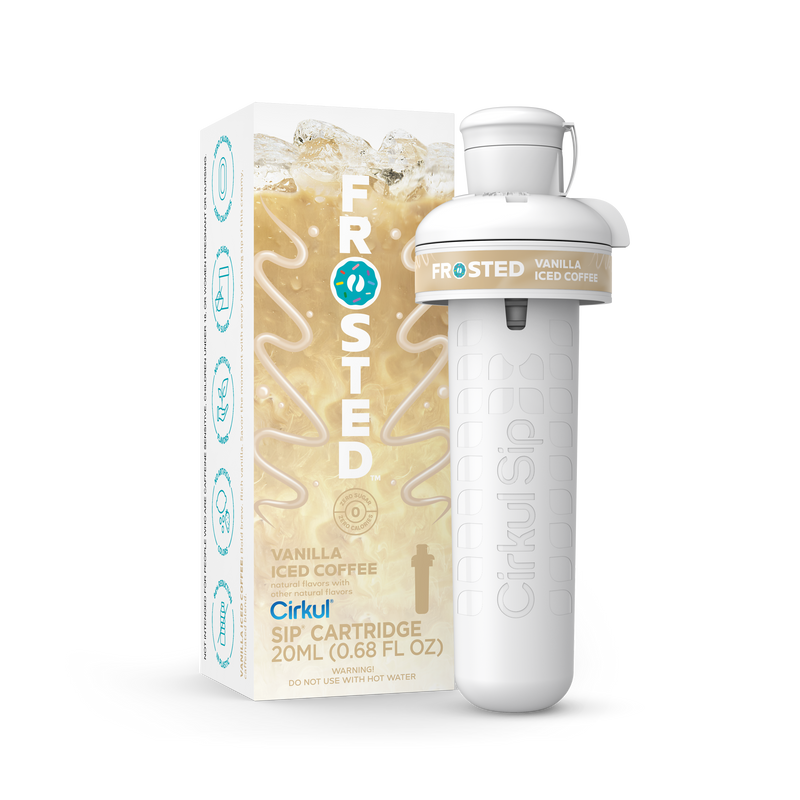 Frosted Vanilla Iced Coffee