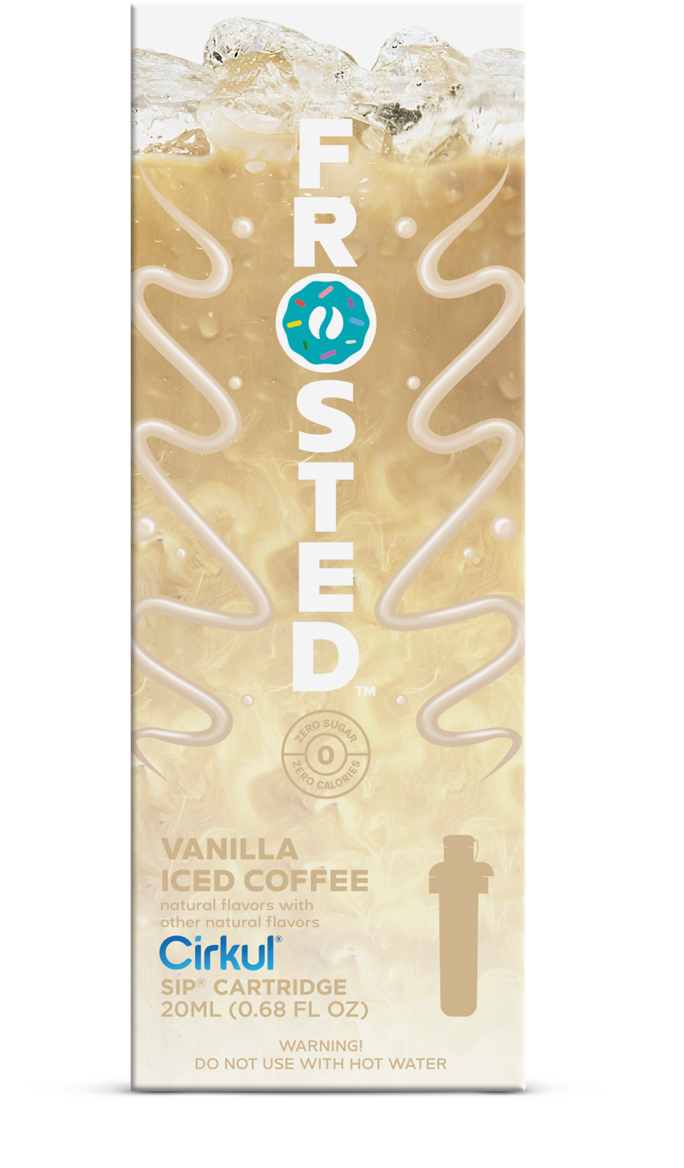 Frosted Vanilla Iced Coffee