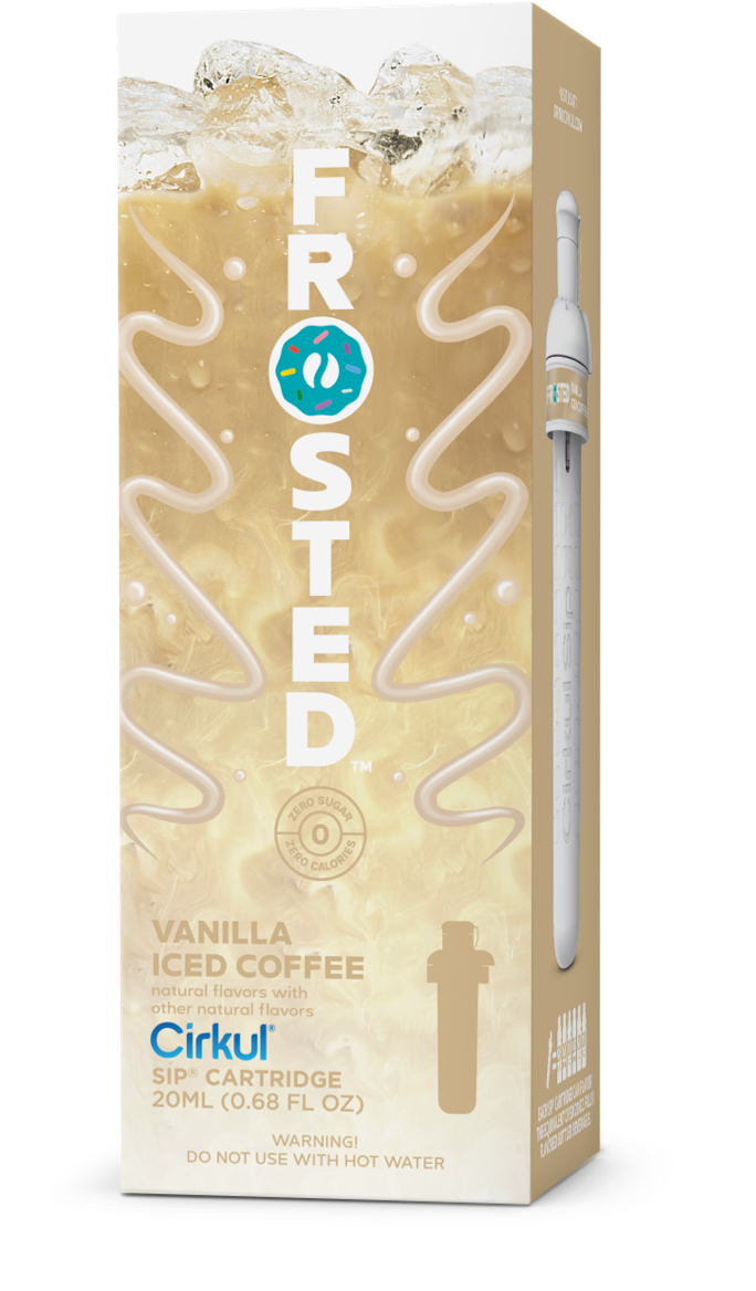 Frosted Vanilla Iced Coffee