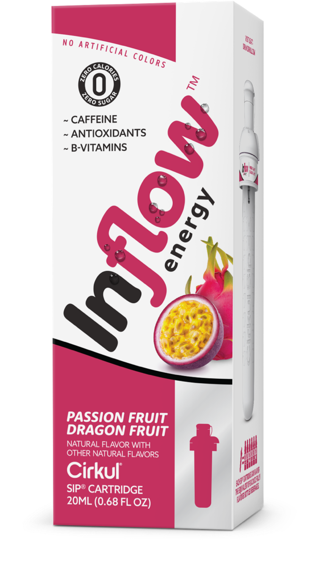 Inflow Energy Passion Fruit Dragon Fruit