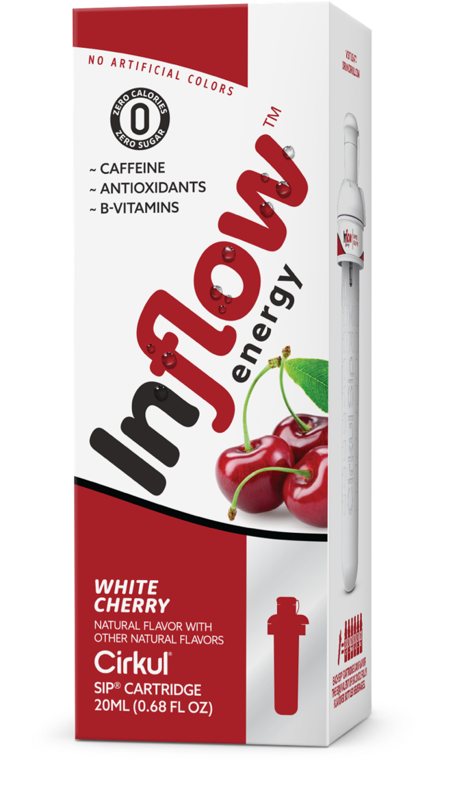 Inflow Energy White Cherry