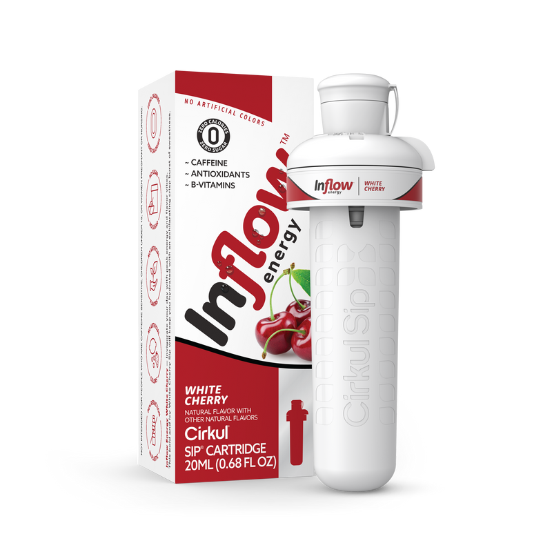 Inflow Energy White Cherry