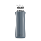 42oz. Stainless Steel Bottle & Comfort Grip Lid Gray