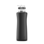 42oz. Stainless Steel Bottle & Comfort Grip Lid Matte Black