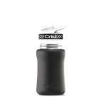 12oz. Stainless Steel Bottle & Comfort Grip Lid Matte Black