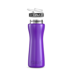 22oz. Stainless Steel Bottle & Comfort Grip Lid Purple