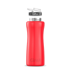 32oz. Stainless Steel Bottle & Comfort Grip Lid Red