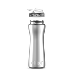 22oz. Stainless Steel Bottle & Comfort Grip Lid Steel