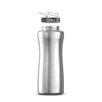 32oz. Stainless Steel Bottle & Comfort Grip Lid Steel