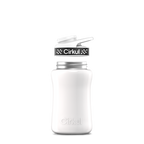 12oz. Stainless Steel Bottle & Comfort Grip Lid White