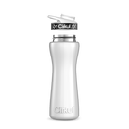22oz. Stainless Steel Bottle & Comfort Grip Lid White