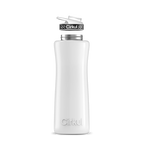 42oz. Stainless Steel Bottle & Comfort Grip Lid White