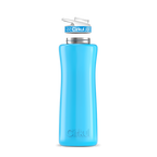 42oz. Stainless Steel Bottle & Comfort Grip Lid Blue
