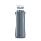 42oz. Stainless Steel Bottle & Comfort Grip Lid Gray