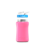 12oz. Stainless Steel Bottle & Comfort Grip Lid Pink
