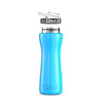 22oz. Stainless Steel Bottle & Comfort Grip Lid Blue