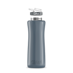 42oz. Stainless Steel Bottle & Comfort Grip Lid Gray