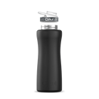 32oz. Stainless Steel Bottle & Comfort Grip Lid Matte Black