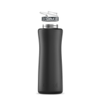 42oz. Stainless Steel Bottle & Comfort Grip Lid Matte Black