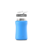 12oz. Stainless Steel Bottle & Comfort Grip Lid Matte Blue