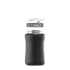 12oz. Stainless Steel Bottle & Comfort Grip Lid Matte Black