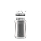 12oz. Stainless Steel Bottle & Comfort Grip Lid Steel