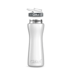 22oz. Stainless Steel Bottle & Comfort Grip Lid White