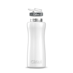 32oz. Stainless Steel Bottle & Comfort Grip Lid White