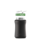 12oz. Stainless Steel Bottle & Comfort Grip Lid Matte Black