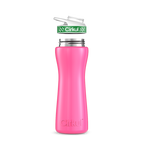 22oz. Stainless Steel Bottle & Comfort Grip Lid Pink