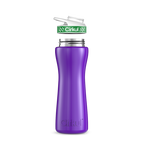 22oz. Stainless Steel Bottle & Comfort Grip Lid Purple