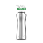 22oz. Stainless Steel Bottle & Comfort Grip Lid Steel