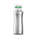 32oz. Stainless Steel Bottle & Comfort Grip Lid Steel