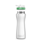22oz. Stainless Steel Bottle & Comfort Grip Lid White