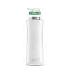 42oz. Stainless Steel Bottle & Comfort Grip Lid White