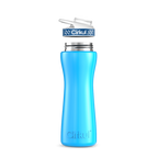 22oz. Stainless Steel Bottle & Comfort Grip Lid Blue