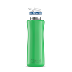 42oz. Stainless Steel Bottle & Comfort Grip Lid Green