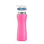 22oz. Stainless Steel Bottle & Comfort Grip Lid Pink