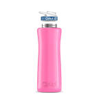42oz. Stainless Steel Bottle & Comfort Grip Lid Pink