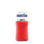 12oz. Stainless Steel Bottle & Comfort Grip Lid Red