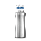 32oz. Stainless Steel Bottle & Comfort Grip Lid Steel