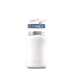 12oz. Stainless Steel Bottle & Comfort Grip Lid White